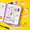 Avery Multi-Use Ultra Tabs, 2" x 1.5", Holographic Orange Sunset Colors, 36 Repositionable Sticky Tabs (2 Pack of 74148)
